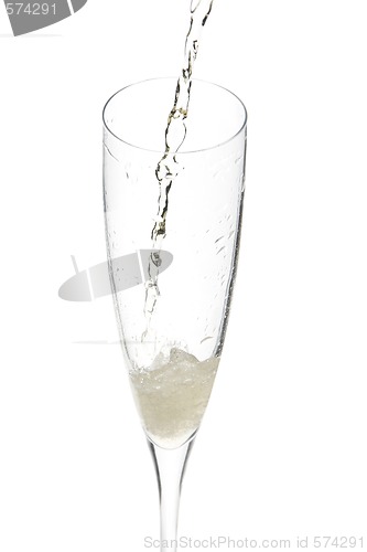 Image of Champagne glass celebration