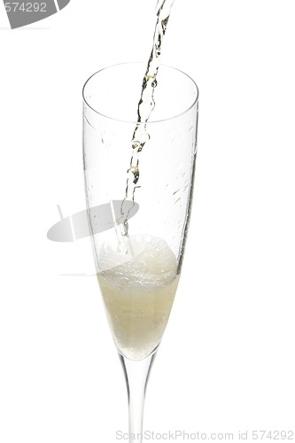 Image of Champagne glass celebration