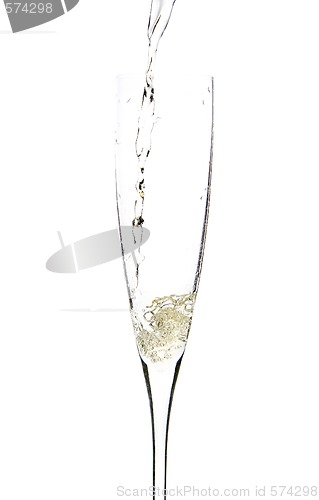 Image of Champagne glass celebration