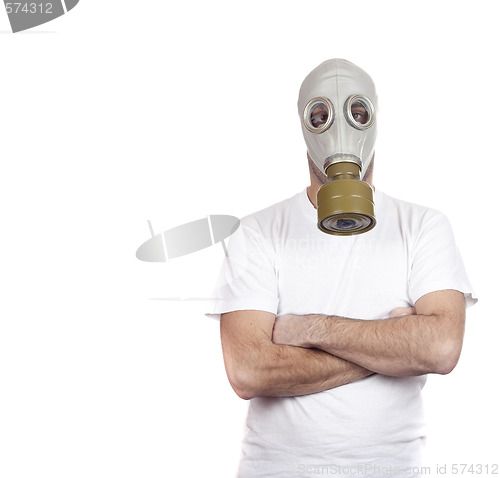 Image of gas mask danger 