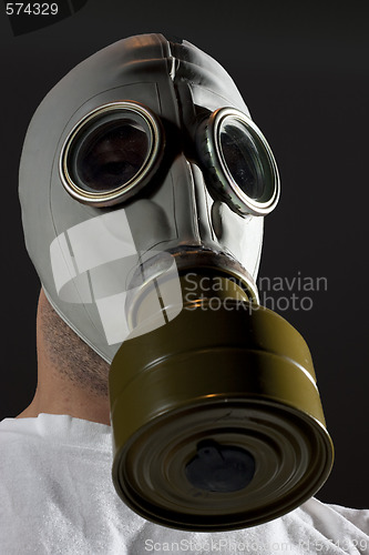 Image of gas mask danger 