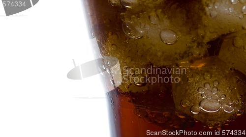 Image of cold coke drink