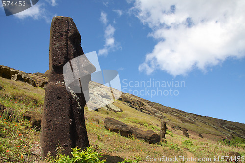 Image of Easter Island statue