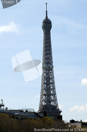 Image of Eiffel tower - variant