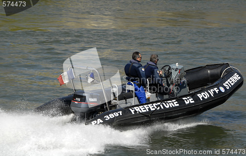 Image of Police boat
