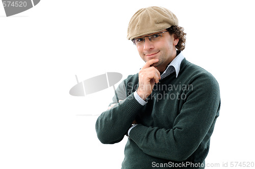 Image of Trendy young man