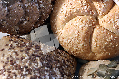 Image of Assortment of baked bread