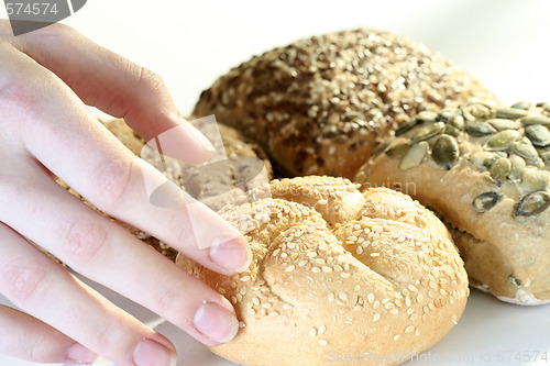 Image of Assortment of baked bread