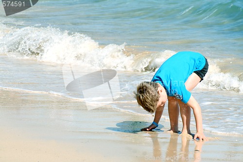 Image of on the beach