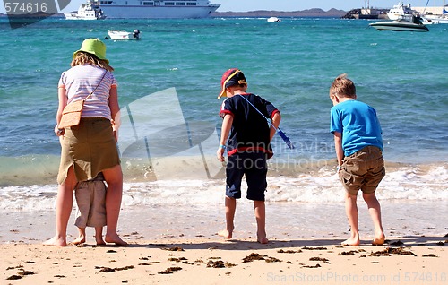 Image of on the beach