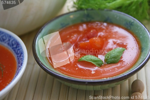 Image of fresh soup