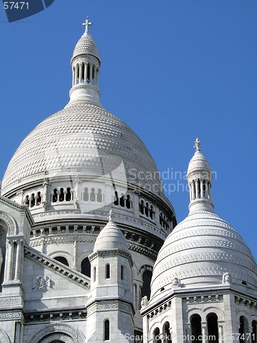 Image of White domes