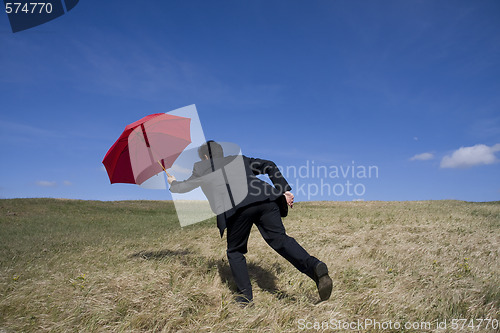 Image of Red Umbrella