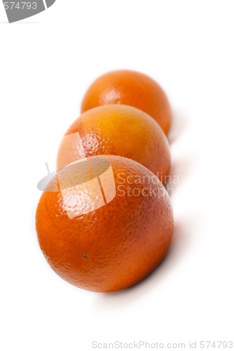 Image of Three oranges line