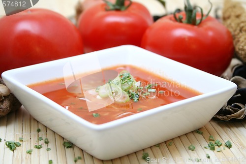 Image of fresh soup