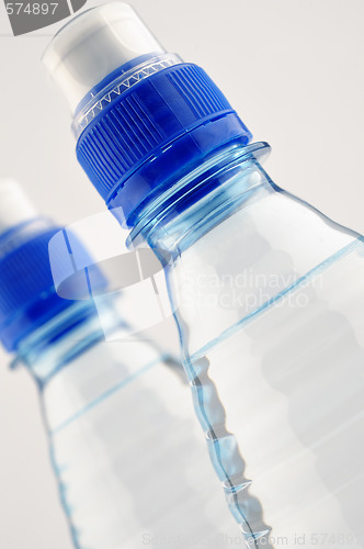 Image of Bottles of water