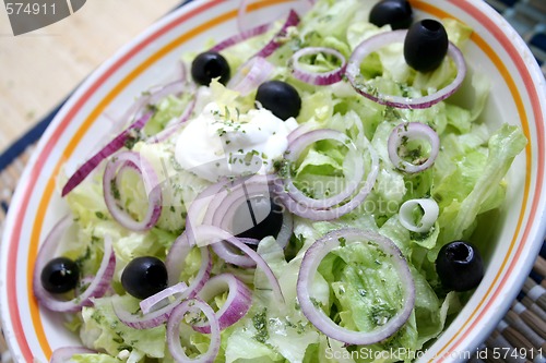 Image of fresh salad