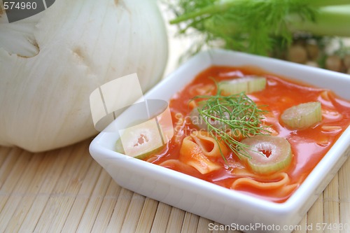Image of fresh soup