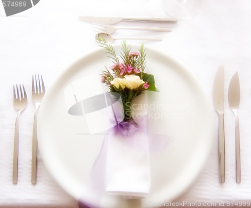 Image of place setting