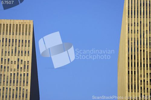 Image of Two skyscrapers side by side