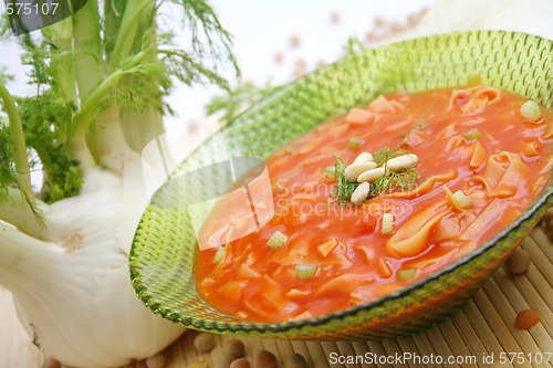 Image of fresh soup