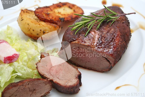 Image of Meal of a duck
