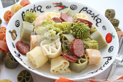 Image of pasta tricolore