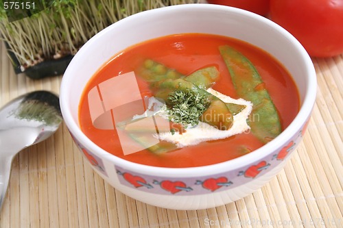 Image of fresh soup