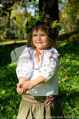 Image of Pretty smiling Ukrainian girl