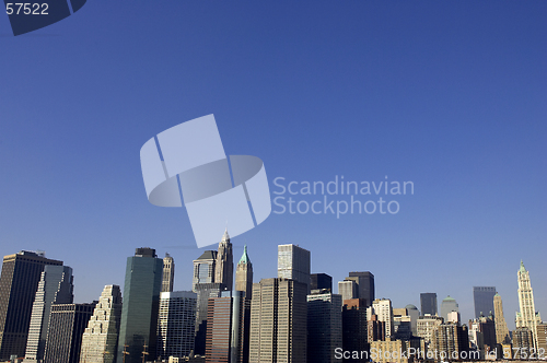 Image of View of lower manhattan