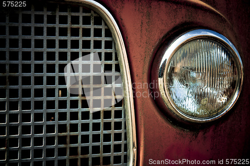 Image of Detail of an oldtimer