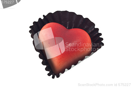 Image of Heart shaped chocolate