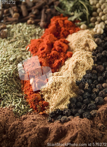 Image of Spices background