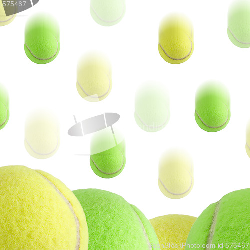 Image of Tennis Ball Background