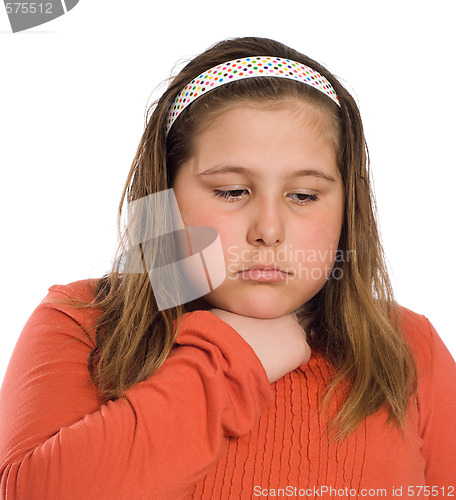 Image of Child With Sore Throat