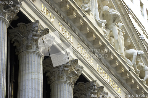 Image of New york stock exchange building