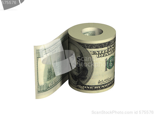 Image of Roll of dollars