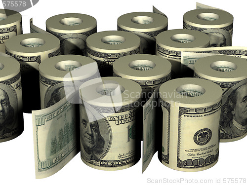 Image of Roll of dollars
