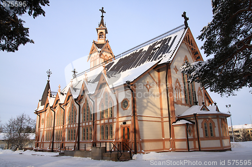 Image of Wooden church