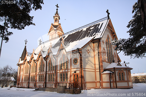 Image of Wooden church