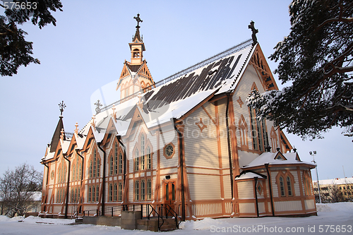 Image of Wooden church