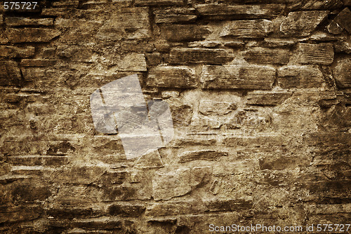 Image of old stone wall background