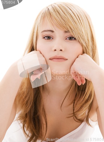 Image of teenage girl