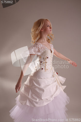 Image of Woman in wedding dress