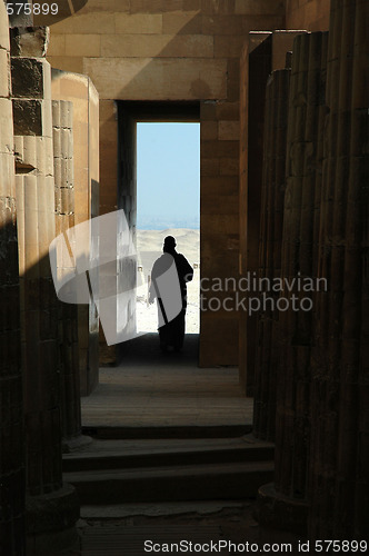 Image of SILHOUETTE OF ARAB BOY