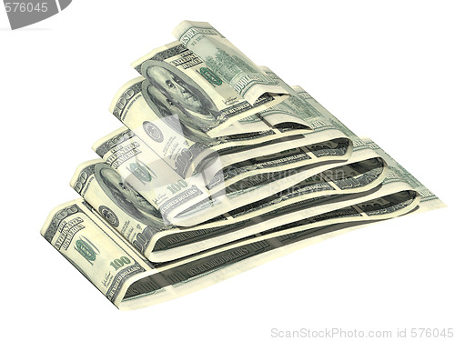 Image of Dollar pyramid