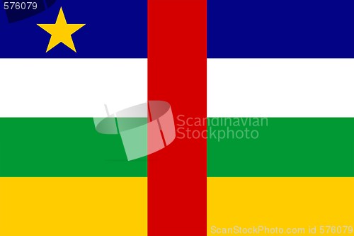 Image of Central African Republic Flag