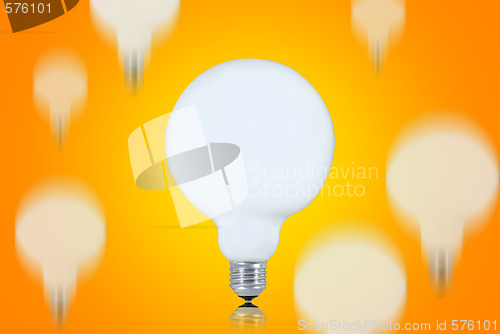 Image of Falling bulbs