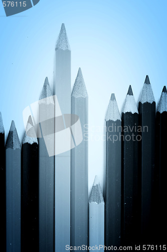Image of Close-up pencil.