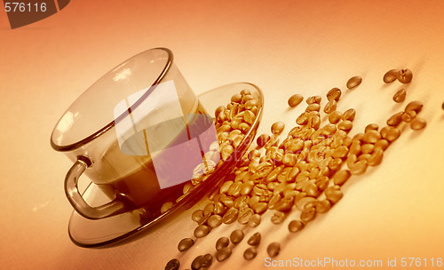 Image of Cup with coffee